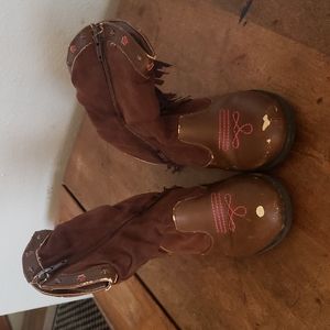 Wonder Kids Cowgirl boots size 11